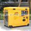 BISON China 5Kva Diesel Generator 5Kw Open Silent Type Dg6500Se 186f Diesel Generator Set