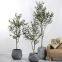 Nordic style New Hot Sales New Design Artificial Plants Decorative Bonsai Real Touch 170cm 20.3 Branch Olive Artificial Tree