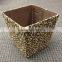 2015 fashion paper laundry basket without handles