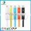 2 in 1 doub-way colorful usb cable flat usb cable Multipurpose plug Micro&Mini USB cable