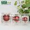 see-through acrylic material cosmetic skincare high end cream jar for brand 30ml
