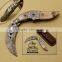 CITIZEN KNIVES, BEAUTIFUL CUSTOM HAND MADE DAMASCUS STEEL FOLDING KNIFE