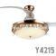 Golden Stylish Ceiling Fans With Lights