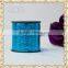 10 Years Experience M Type Blue Flat Yarn for knitting yarn