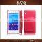Mobile Phone Back Leather Flip Case for Sony Xperia M4