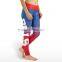 2016 full custom sublimation leggings/wholesale custom printed leggings