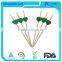Party supply bamboo skewers with colorful heart