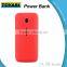 Colorful 4000mAh Portable Charger External Battery Pack Power Bank for Smartphones and Tablets