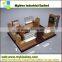 wood mall cellphone case showcase kiosk design for sale