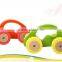 ASTM Certified Top Quality 2 Wheels Solid Wood Mini Car Toys for Child