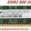 Wholesale memory---2G DDR2 667/800 Laptop RAM PC-5300S/PC-6400S