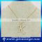2016 fashion unique design letter K pendant necklace jewelry P0002
