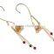 Indian Traditional New Green Ruby Exclusive Fashion Ear Cuff
