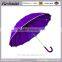 Yo rain Traditional solid embroidered umbrella india umbrella