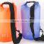 Wholesale factory price bright color clear pvc dry bag for surfing