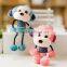 Mini monkey plush toy keyring elephant