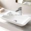 Solid surface freestanding bath basin XA-A02