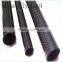Twill Glossy Carbon Fiber Roll Wrapped Tube , 3M 3K Carbon Pipe Tube