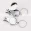 Promotion custom epoxy printing nail clipper with bottle opener