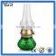 Antique plastic blowing control USB charging led kerosene lamp, Retro electrical table LED kerosene lamp