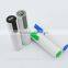 Creative pen shape removable design custom logo printing 2600mAh smart mobile phone power bank charger