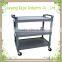 China factory direct sale stainless steel trolley portable book cart trolley cart