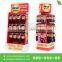 Supermarket Use Hanging Style Socks Display Stands with Cardboard Material
