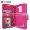 IVYMAX fashion premium 2 tone PU leather folding wallet case for LG K7 Trubite5