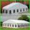 15x30m Aluminium Frame White PVC Fabric Curve Shape Marquee Tent