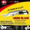 Auto Retractable Safety 18mm Snap Off Blade Aluminium Alloy with auto lock cutter knife