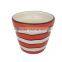 ocean pattern ceramic cheap small flower pots,ceramic mini flower planter