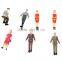 building model figure, model figures in resin, scale model figure, plastic model figures for 1/30, artificial model figure