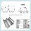 trade assurance jch roll forming machine/760 jch roll forming machine/ jch roof panel roll forming machine