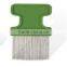 Hot sell Pet flea comb with plastic and stainless steel