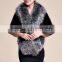 Classic Design Natural Real Mink Fur Stole / Russian Style White Fur Shawl