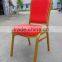 China Good Quality Red Wedding Chairs With Back Flower
