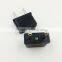 Universal black 2 rounded pins Europe standard converter convertor for EU