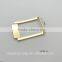 OEM Shiny Gold Plated Metal Pin Buckle 24mm