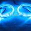 new guiding light technology 80mm 2.5 inch 12v 5w blue color led angel eyes car headlight drl led halo rings