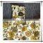 Folding Polyester flower shape tote Bags