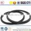 TC184*208*12 metric size completely nbr rubber covered spring loaded rear wheel oil seal with auxiliary lip