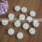 High Quality Ivory 26mm Craft Flatback Pearl Flower Half Pearl For phone decoration,Embellishment wedding and garments