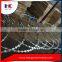 Hot dipped galvanized concertina razor wire