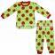 Wholesale boys girls red/green blank shirt pajamas little deer printed pajamas boutique children clothing christmas pajamas kids