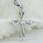 Outstanding Vintage 925 Handmade Unisex Sterling silver cross pendants
