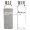 280ml portable mini glass water bottle travelling outdoor sports water bottle
