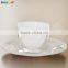 Unique Manufacturer Mouthblown Borosilicate Color Double Wall Espresso Glass Cup With Saucer