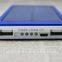 Dual usb solar power bank 10000mah, portable solar power banks