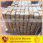 yellow tumbled sandstone cobble paving stone 10*10*5cm