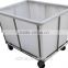 Plastic Laundry Trolley, Folding Shopping Laundry Trolley Cart Durable Folding Used Plastic Metal Laundry Cart With Wheels